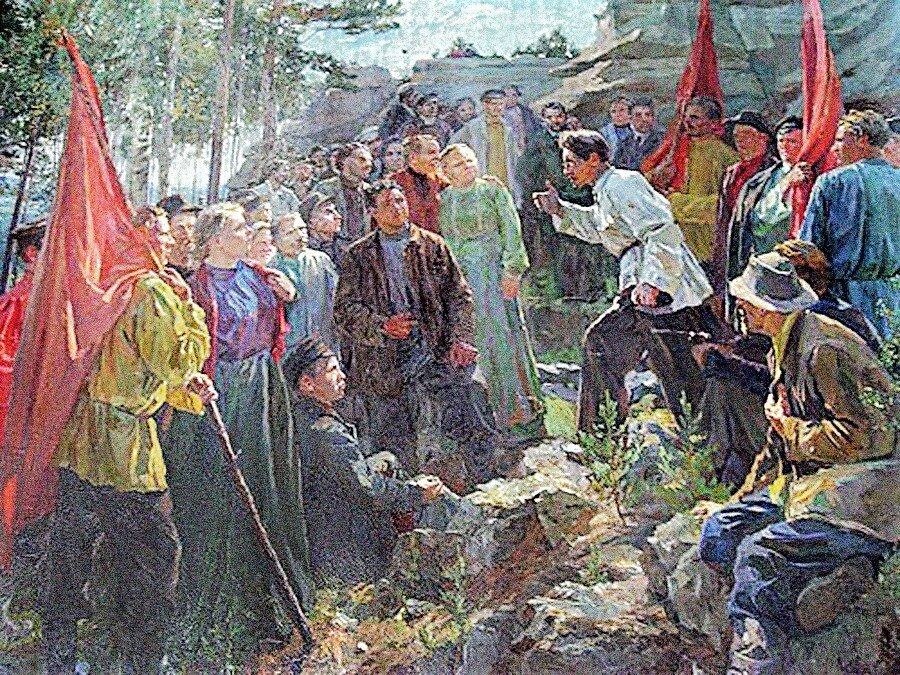 Первая русская «маевка». 1891 год.