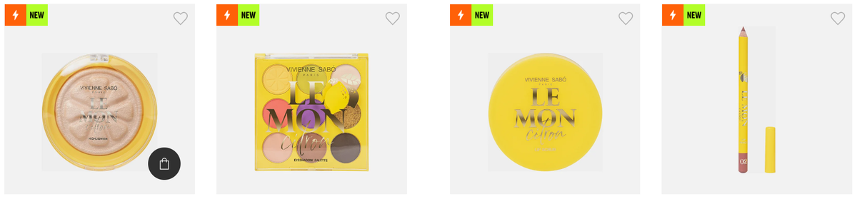 Вы видели новую весенне-летнюю лимитированную коллекцию у Vivienne Sabo? Задумка классная, ярко-желтые радостные упаковки, все в лимонном стиле и с лимонными отдушками.-2
