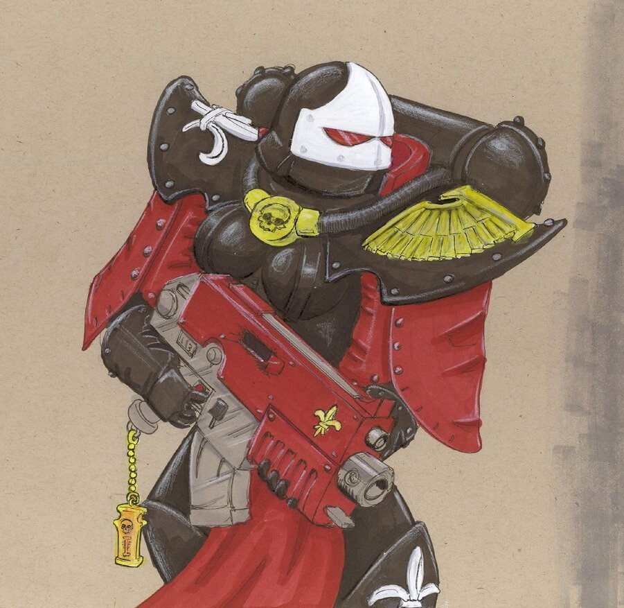 Их очень редко рисуют в шлемах...