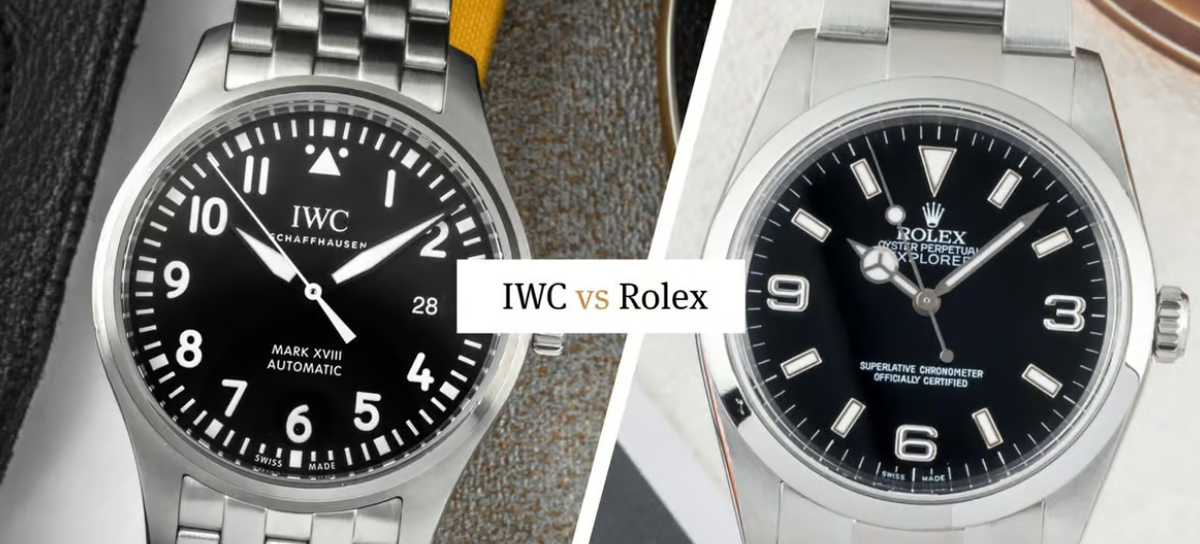 В мире роскошных часов IWC и Rolex выделяются как два известных бренда с богатой историей и исключительным мастерством.