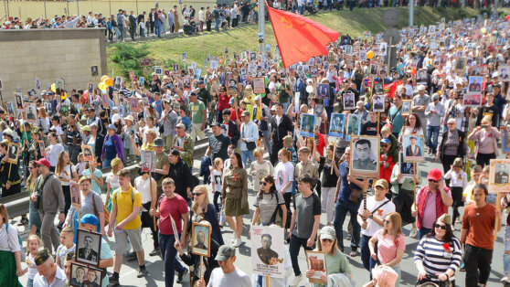    В Киргизии отказались от шествия "Бессмертного полка" в этом году из-за угроз безопасности Анастасия Романова