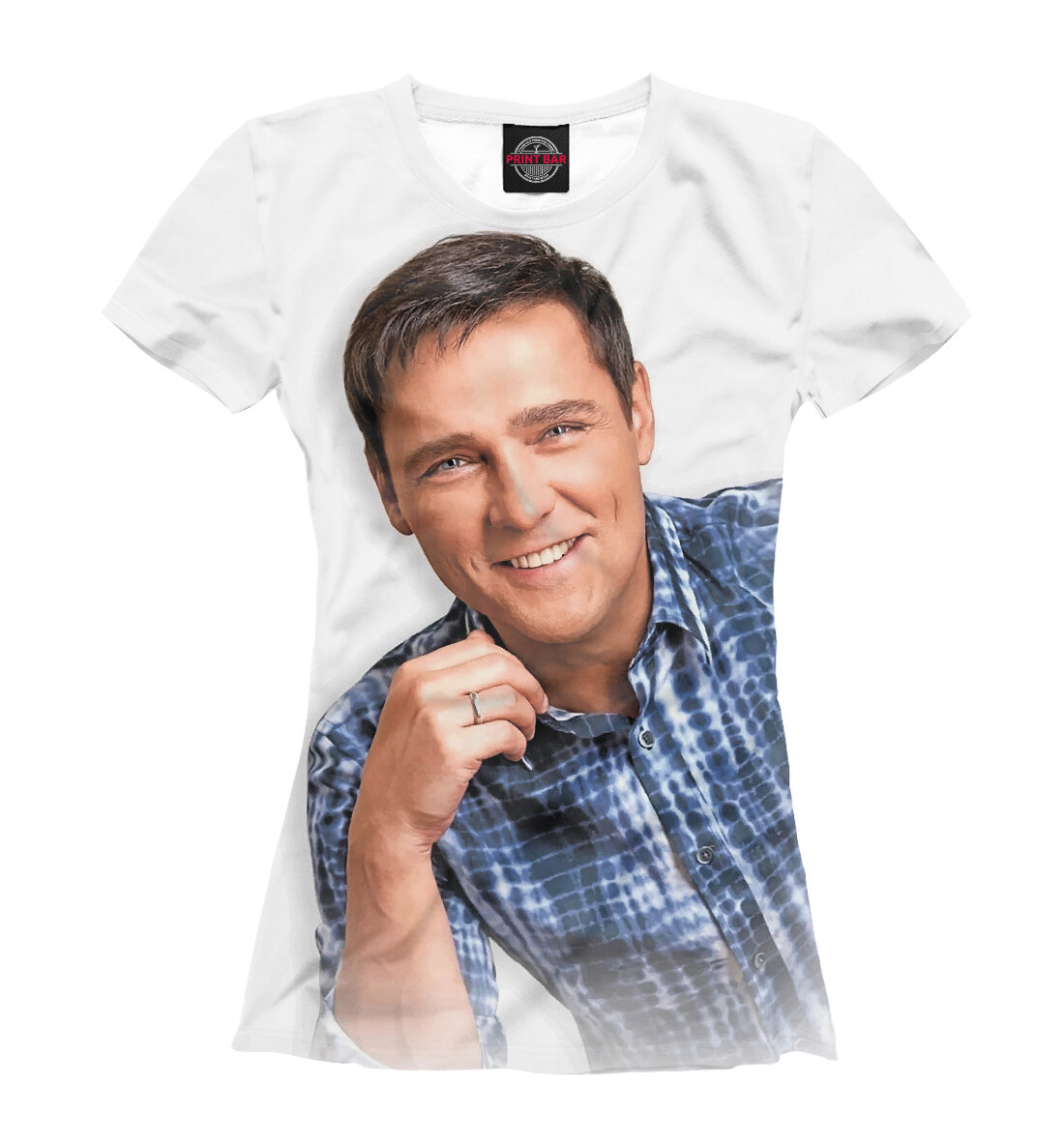 Футболка  с Юрием Шатуновым, в которой выступал SHAMAN 