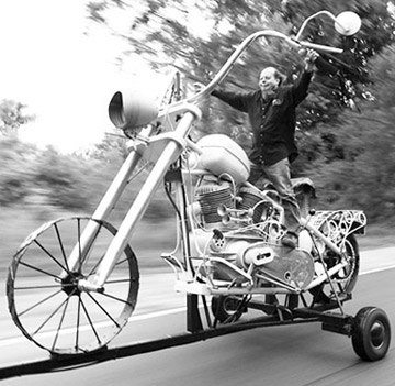 Финч и его Chopper at Large