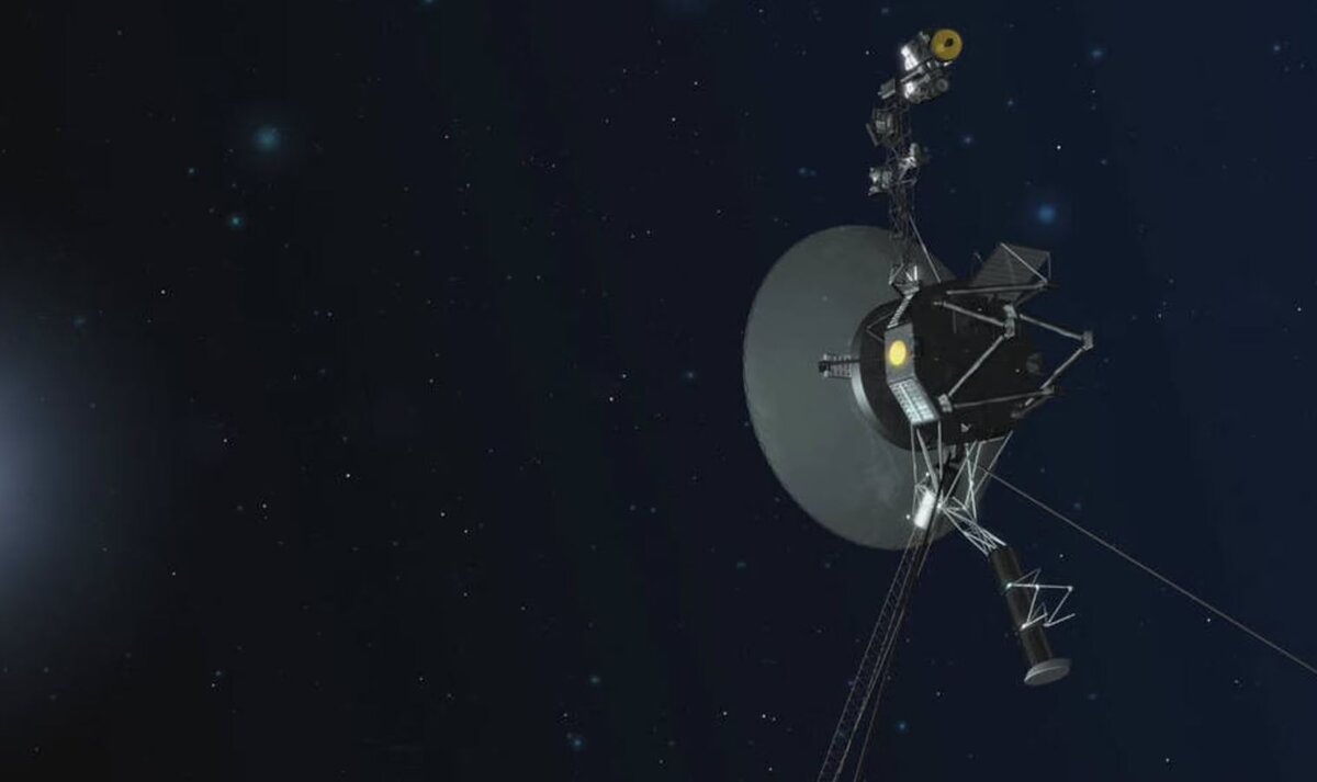 Изображение НАСА «Вояджера-1», который приближается к полувековому сроку эксплуатации. Фото: AP