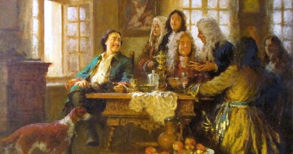 Уксус и селедка - любимые блюда Петра Великого