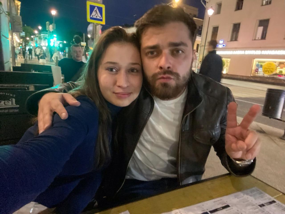 На фото: Марина Панкратова и Александр Воронин