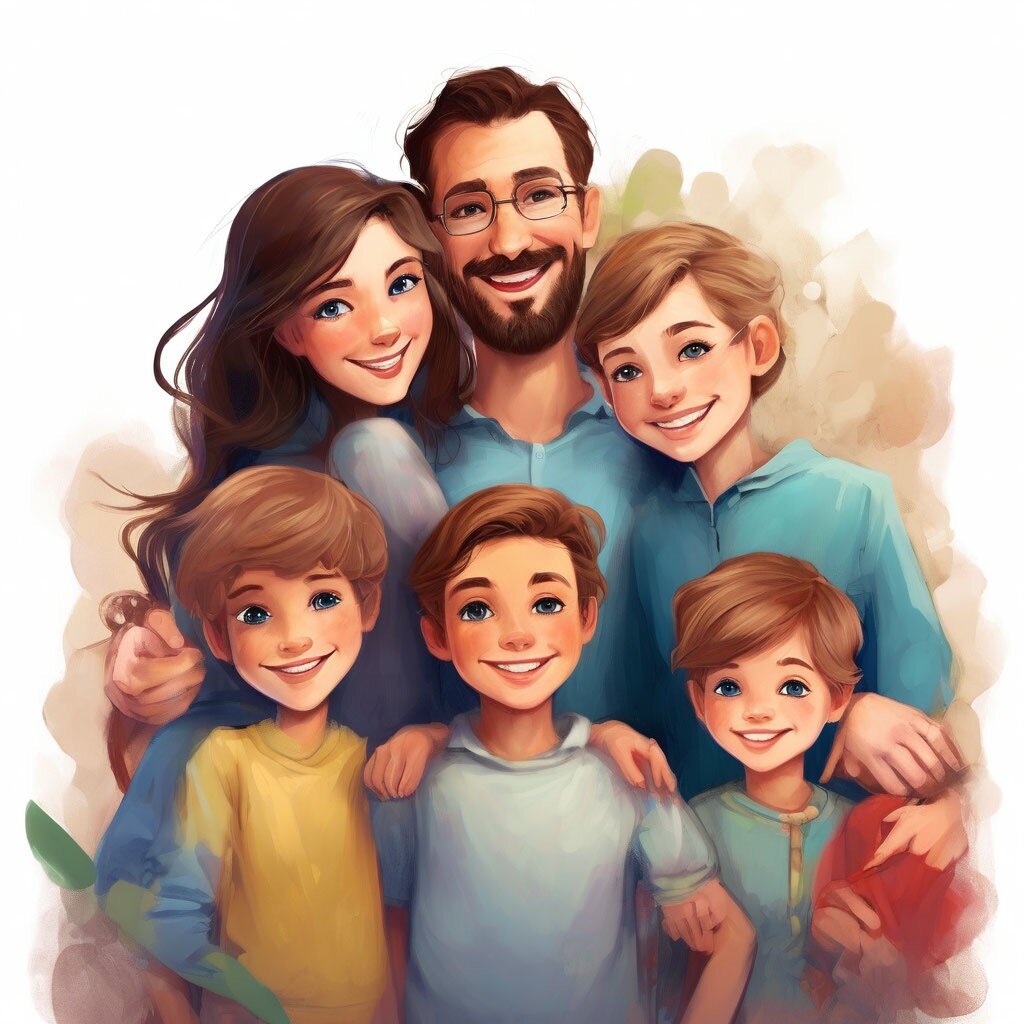 Многодетная семья 