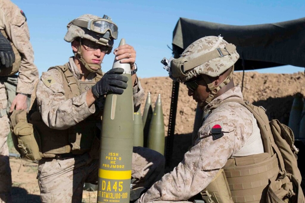 M982 Excalibur. Фото: U.S. Marine Corps