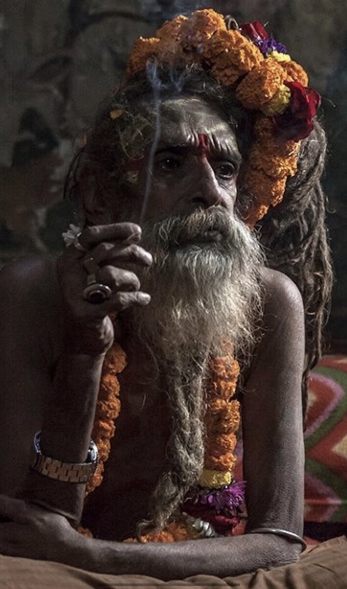 гуру Шив Гири, монах ордена странствующих аскетов-йогов Аван Акхара