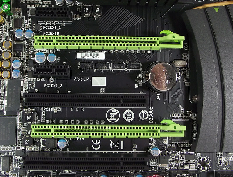 Слоты PCI(черные)