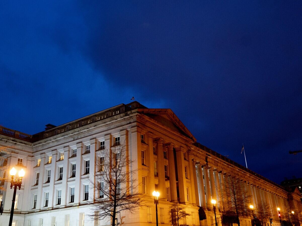    Министерство финансов США в Вашингтоне© AFP 2024 / STEFANI REYNOLDS