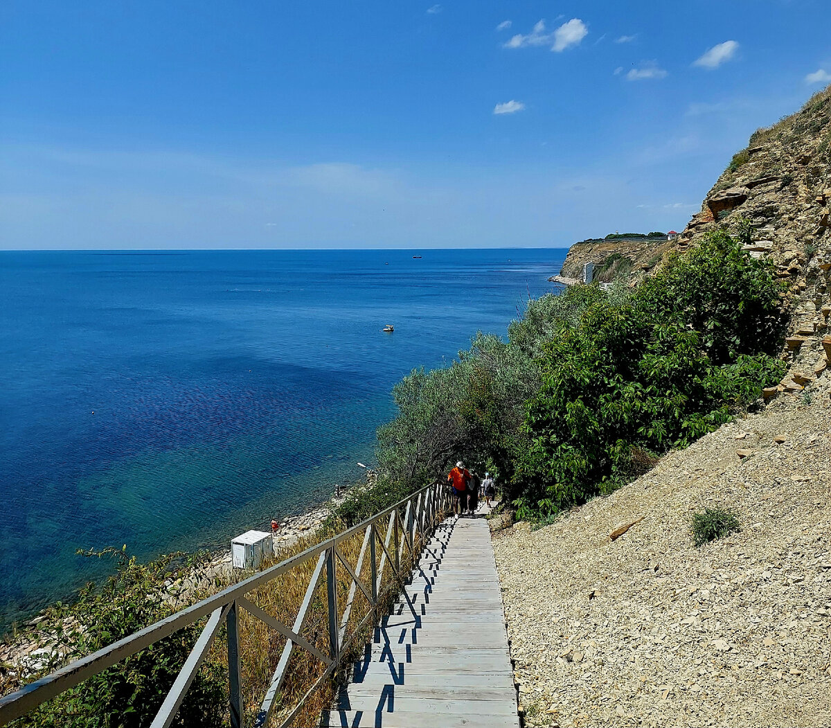 Спуск к морю, Анапа, Высокий берег