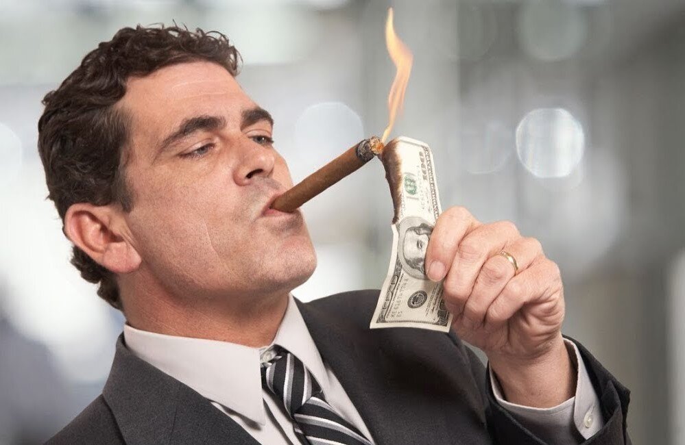 Когда словил выгоду