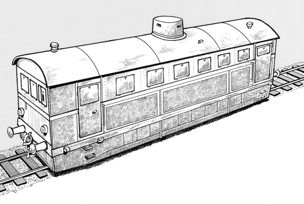 Картинка из свободных источников.   Panzertriebwagen.  
