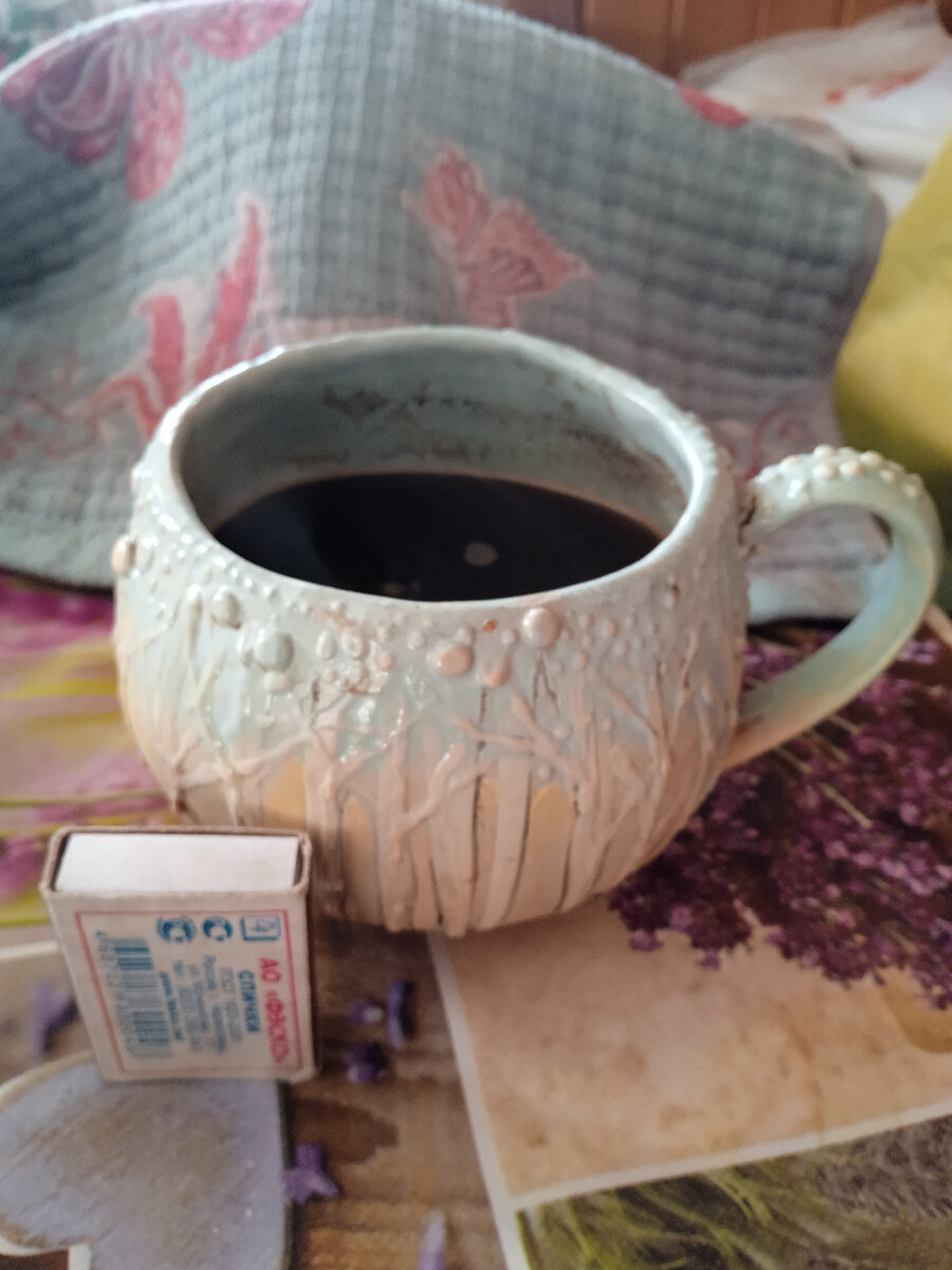 Моя крафтовая чашечка♥️😁