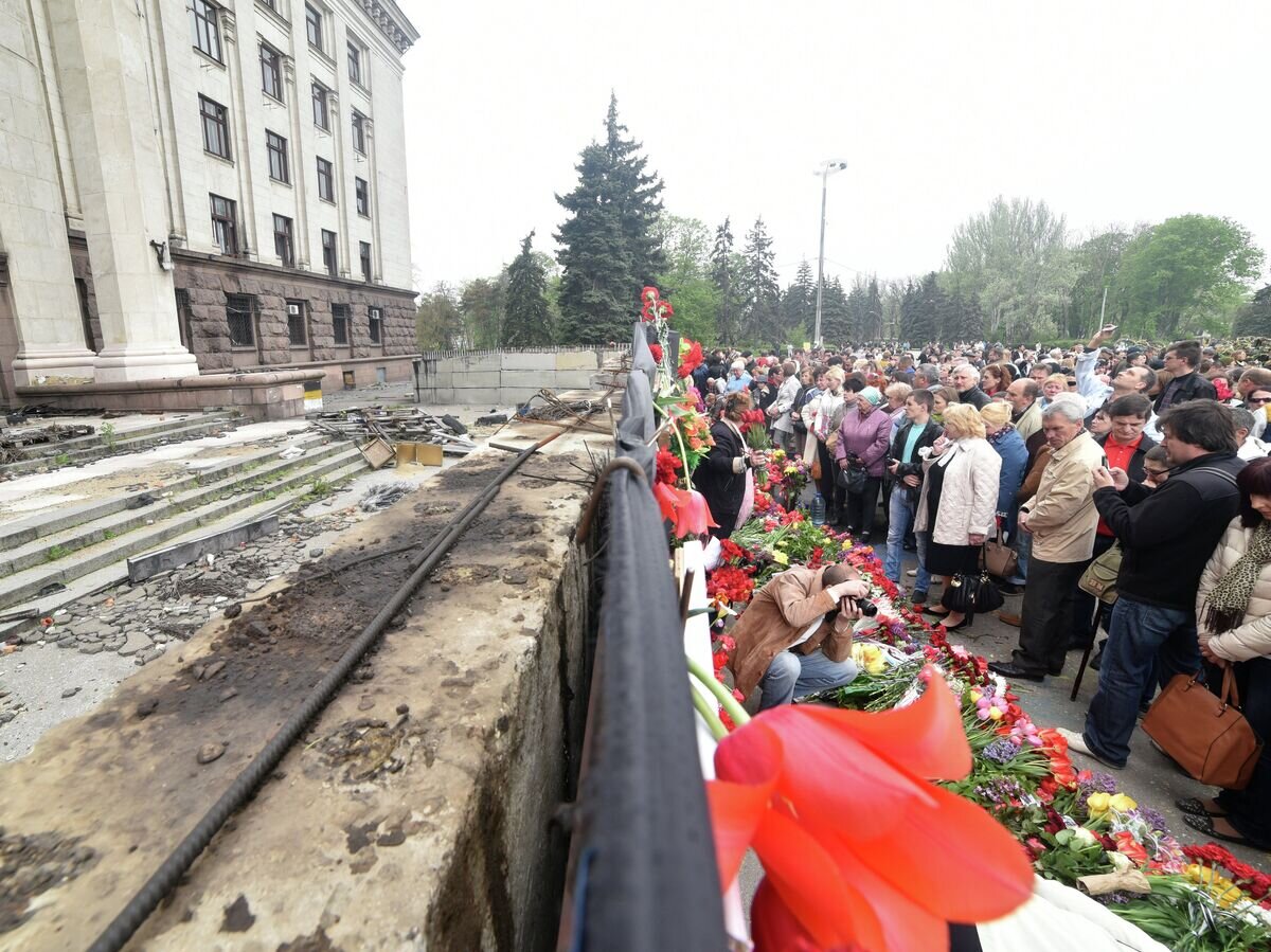    Годовщина трагедии в Одессе© РИА Новости / Денис Петров