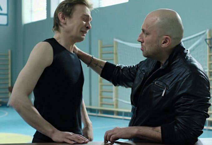 Кулаков и Нагиев в фильме "Физрук"