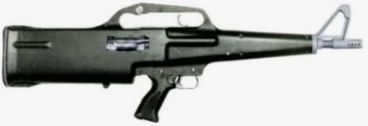 Штурмовая винтовка (автомат) Mauser G-11 представляет собой экспериментальную разработку, предпринятую в 1970-е гг.