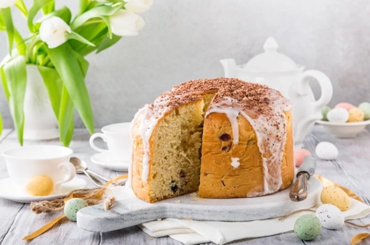    Кулич спешки не любит.