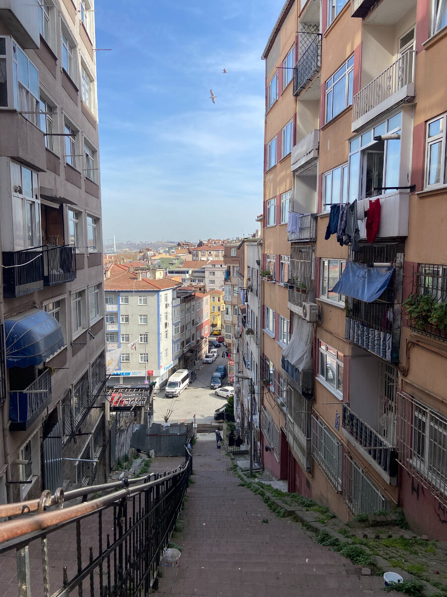 лестница в район