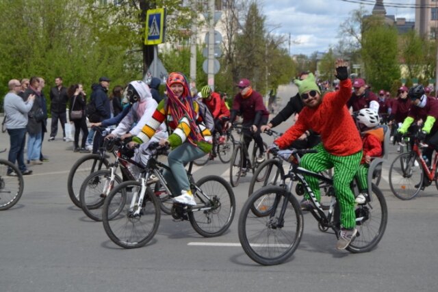    Более тысячи ивановцев приняли участие в первомайском велопробеге
