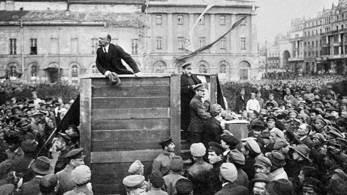 Выступление Владимира Ленина в москве 1917 год