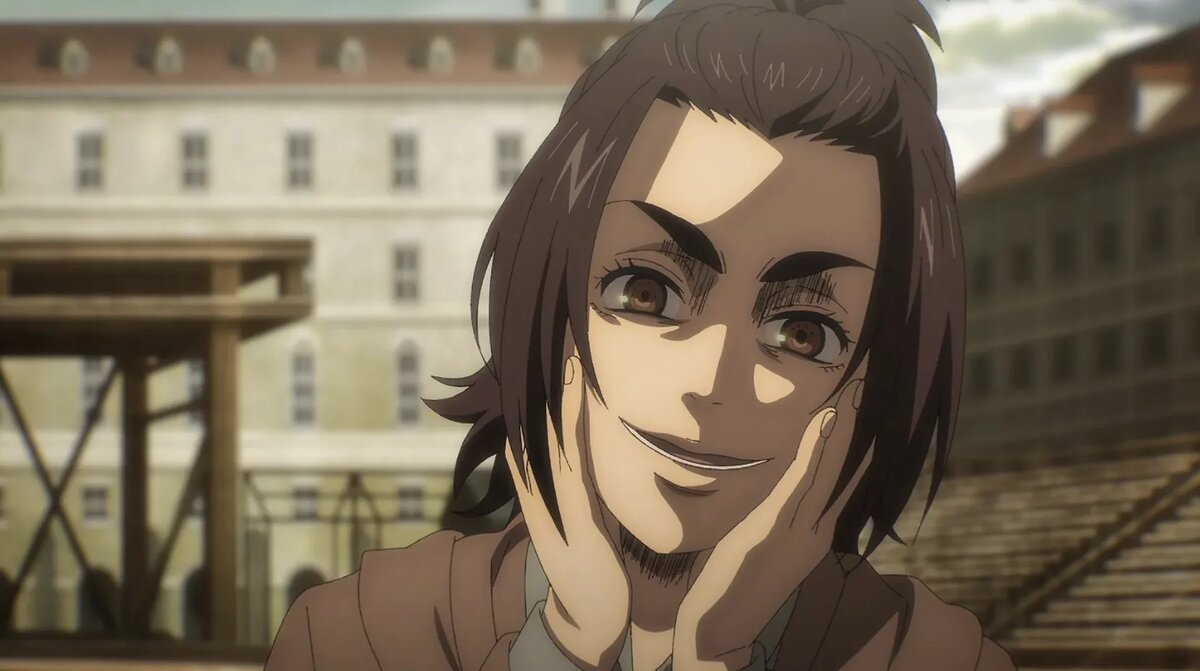 Кадр из аниме «Атака титанов»   📷