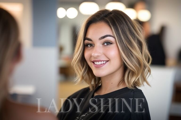 Сложное окрашивание в салоне красоты "Леди Shine"