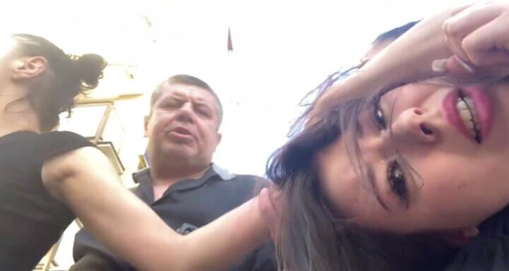 Момент драки. Скриншот видео Warsaw.here