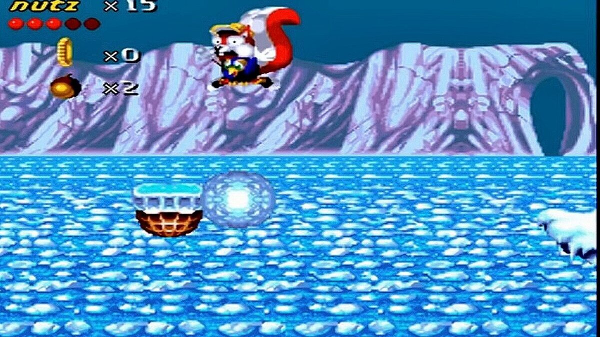Кадр из игры Mr Nutz - порт для Сега