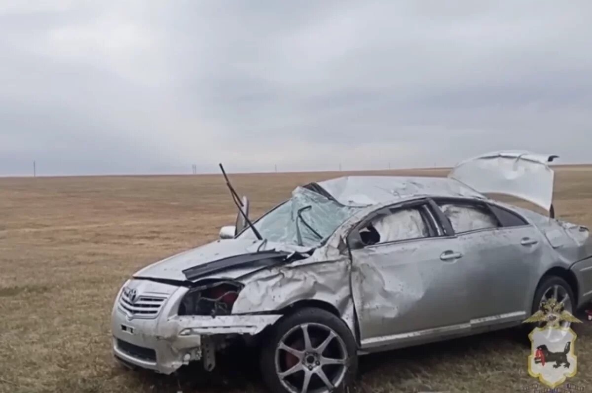    Один человек погиб в ДТП, перевернувшись на машине в Иркутской области