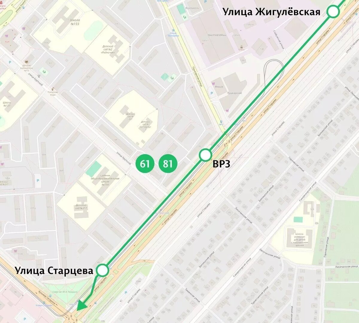 С 3 мая в Перми на автобусных маршрутах №61 и №81 появятся новые остановки  | Properm.ru | Дзен