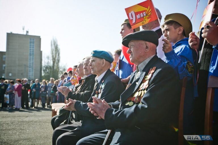    В Оренбуржье ветераны ВОВ к дню Победы получили материальную помощь Марина Шарт