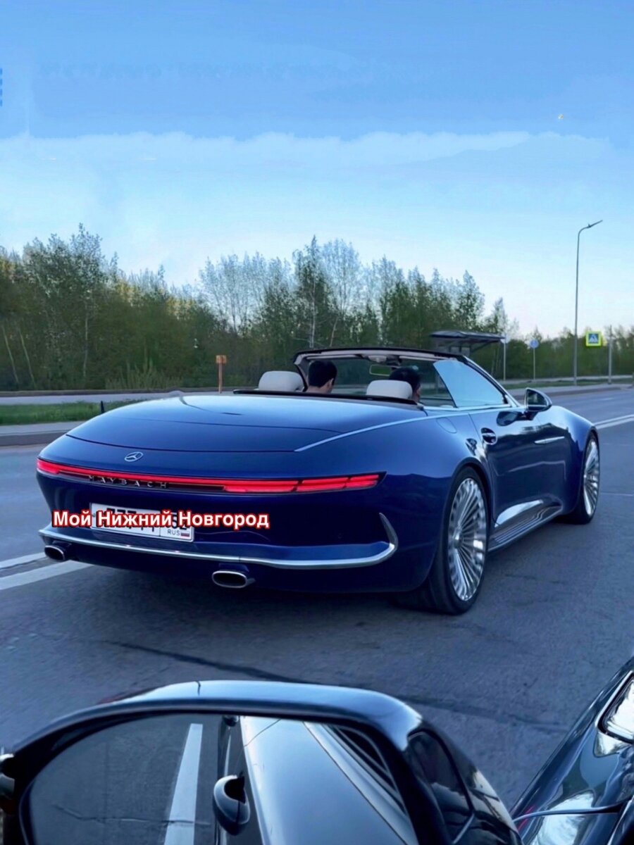 В Нижнем Новгороде из старого Mercedes-Benz SL сделали реплику концепта  Mercedes-Maybach 6 | Автокультура CARAKOOM | Дзен