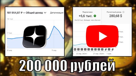 СВЯЗКА для ЗАРАБОТКА в Интернете. Дзен + Ютуб