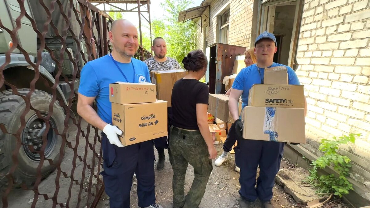    Югорчане обустраивают военный госпиталь в ЛНР