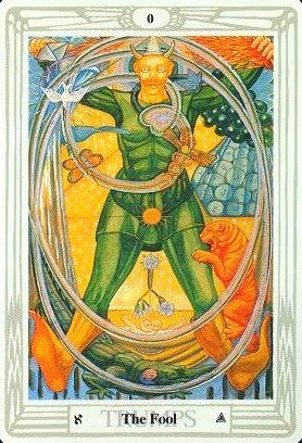 Аркан 0 Дурак Таро Тота