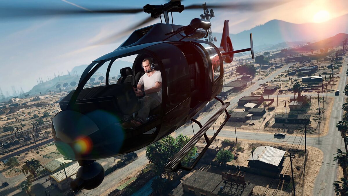 Фото: rockstargames.com
Кадр из игры GTA V