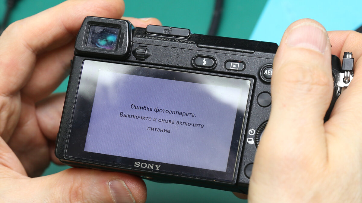 Sony Nex 6 ошибка при спуске затвора | Fotoblick | Дзен