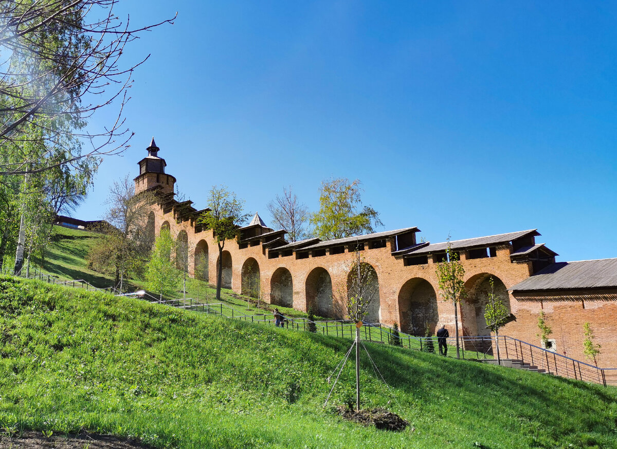 Стена Нижегородского кремля