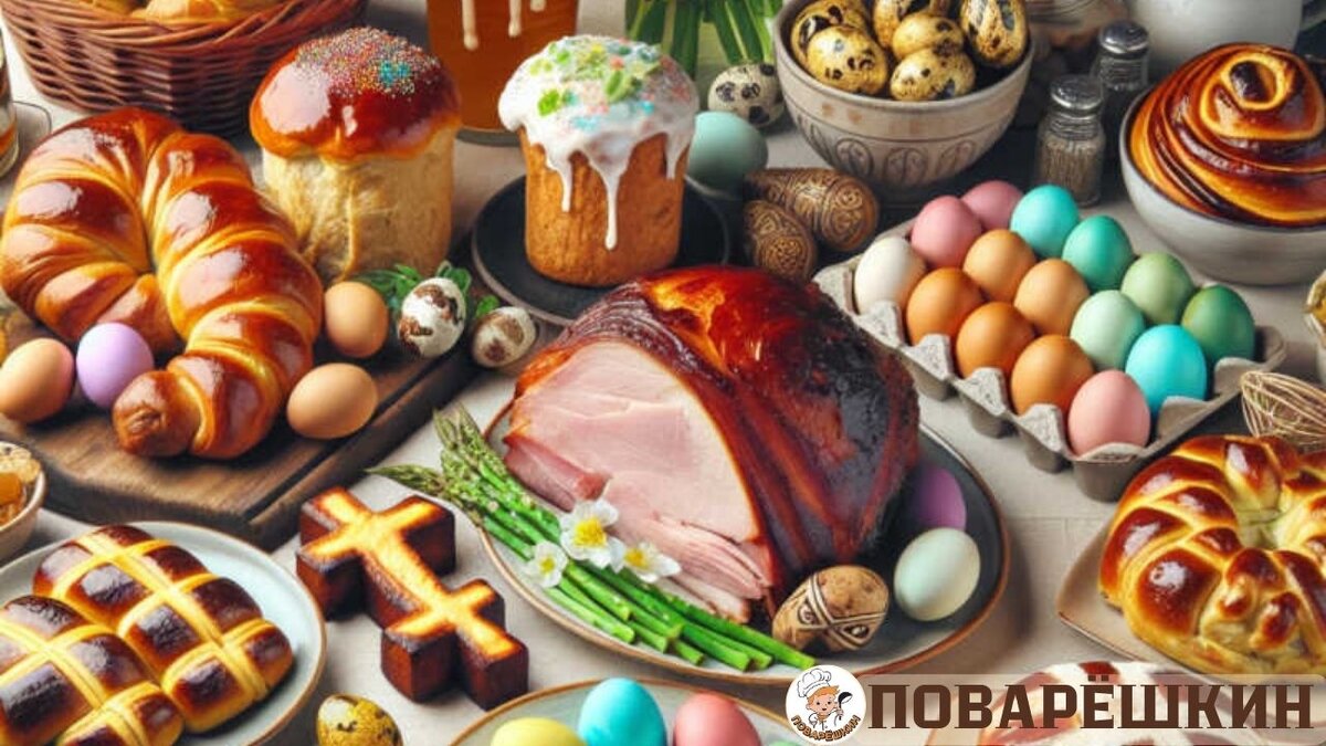 История празднования Пасхи в России