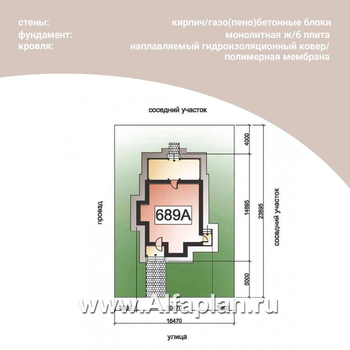 Проект дома в стиле баухаус 689А «Рациональ», 112 кв. м., с тремя  спальнями. | Популярные проекты домов Альфаплан | Дзен