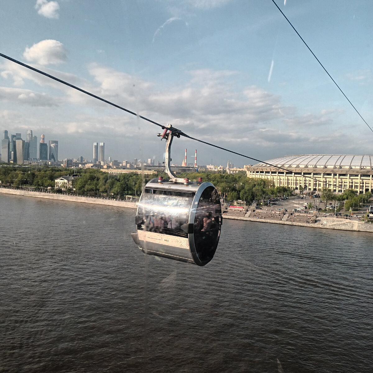 Капсула для полета в будущее. Московская канатная дорога, Лужники и  Воробьевы горы | Татьяна Захаркина | Дзен