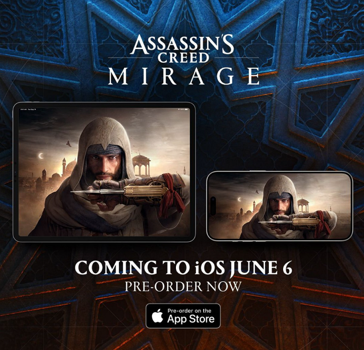 Assassin's Creed Mirage появится App Store 6 июня