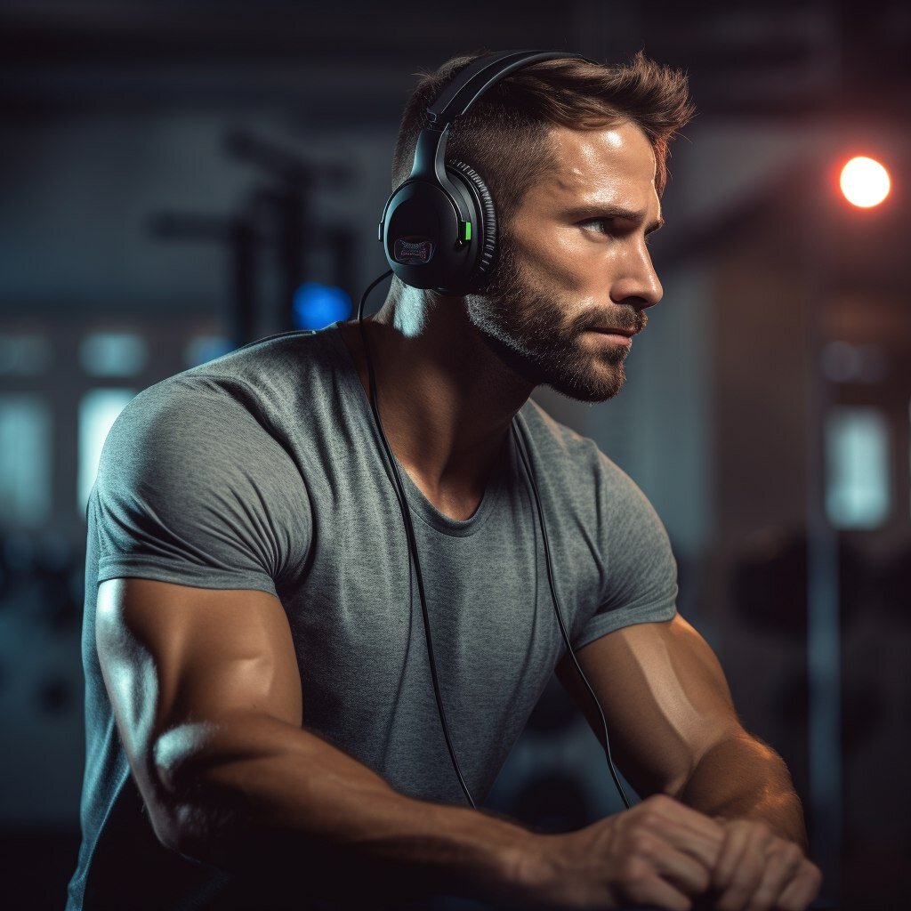 Сейчас довольно редко увидишь тех, кто идет в зал без наушников