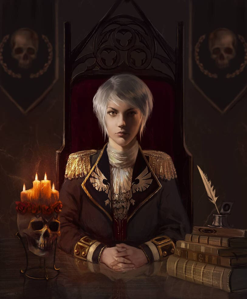 Вот, леди-инквизитор... Вполне себе работает, делами занимается...