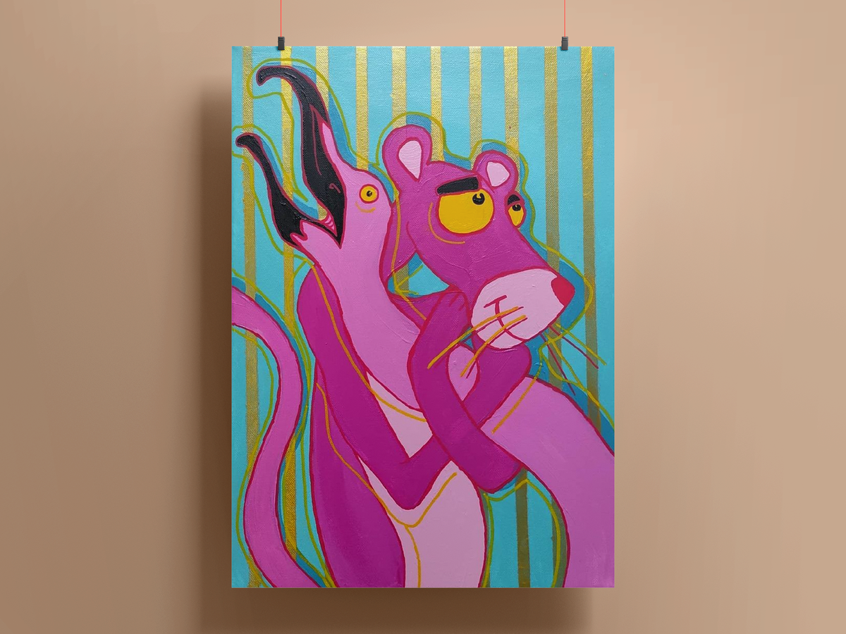 Розовый фламинго и розовая пантера известны своими красочными образами, давно стали частью массовой культуры