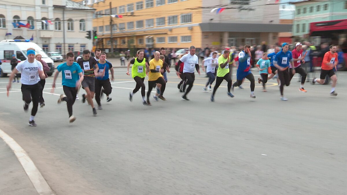    Юбилейная эстафета