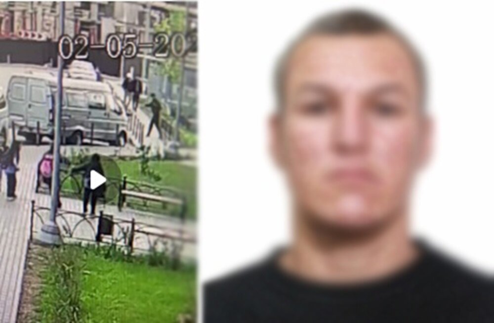 Фотография Фозила и кадры с камеры наблюдения. 