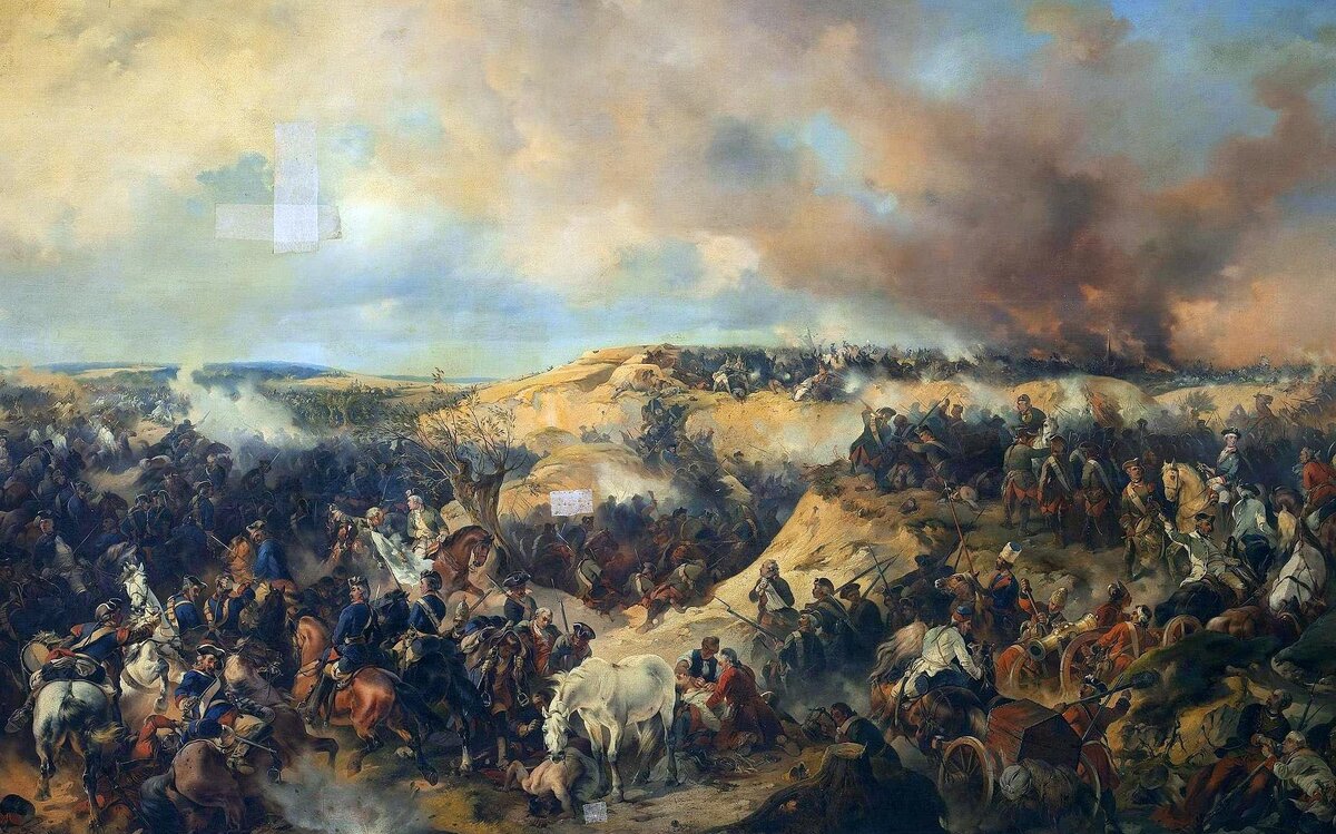 Битва при Кунерсдорфе в 1759 году